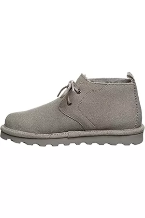 Bearpaw Damen Skye Mehrere Farben | Chukka Bootie für Damen | Damen Schlupfstiefel | Bequemer Winterstiefel, Grauer Nebelkaviar, 38 EU