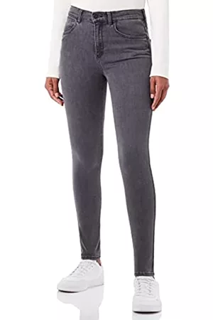 ALL TERRAIN GEAR X Wrangler Damen Skinny Jeans - Wrangler Women's HIGH Skinny Pants, Driveway, W28 / L34