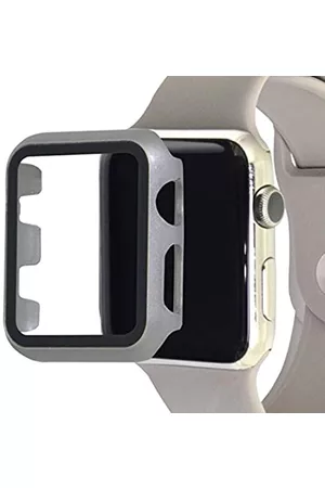 Cassis Uhren - APH012042 Hartschale für Apple Watch Serie 3, 2, 1 (für 42 mm), silberfarben
