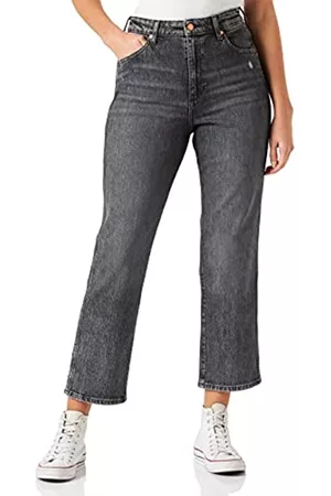 Wrangler Damen Baggy & Boyfriend Jeans - Women's MOM Straight Pants, Stargazer, W25 / L32