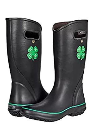 Bogs Rainboot 4-H Black Multi 10 B (M)