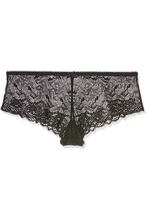 bellybutton Damen Slips - Damen ZAHIDE - Hotpants Unterhose, Schwarz (Caviar 1010), 42 (Herstellergröße: XL)