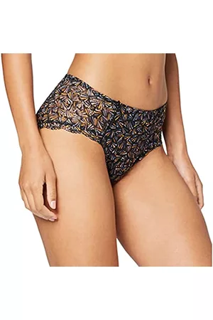 Bestform Damen Boxershorts ohne Gummibund - Womens Luccia Swing Boxer Briefs, Schwarz, 36
