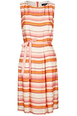 Daniel Hechter Damen Freizeitkleider - Damen Dress Kleid, Orange (Peach 165) , 42
