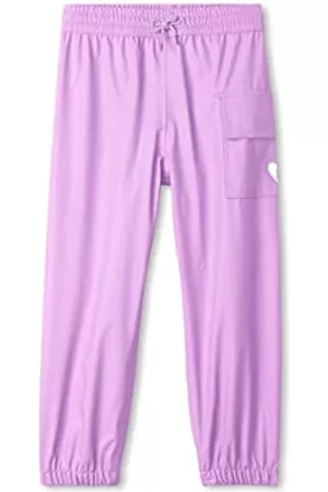 Hatley Regenbekleidung - Unisex Kids Splash Rain Trousers, Purple, 6 Jahre