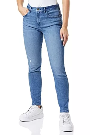 Wrangler Damen Skinny Jeans - Women's HIGH Skinny Pants, Heath, W31 / L34