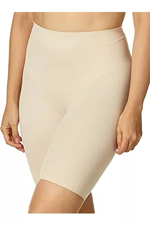 Maidenform Damen Panties - Damen Cover Your Bases Smoothing Shapewear Slip Short DM0035, Transparent, XL