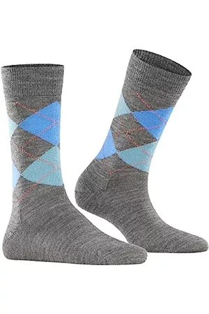 Burlington Damen Socken & Strümpfe - Marylebone Damen Socken aus Schurwolle mid.grey mel. (3077), 36-41