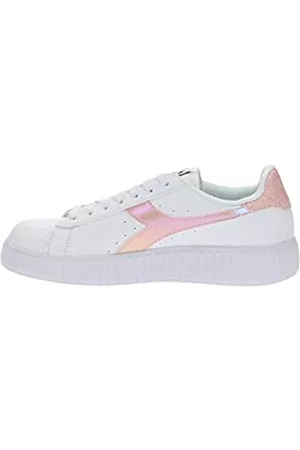 Diadora Damen Step P Shimmer Gymnastikschuh, White Peach Melba, 38.5 EU