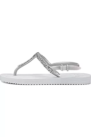 flip*flop Damen Sandalen - Sandal Sparkle Damen Sandalen, Grau (lt.grey 0610), 37 EU