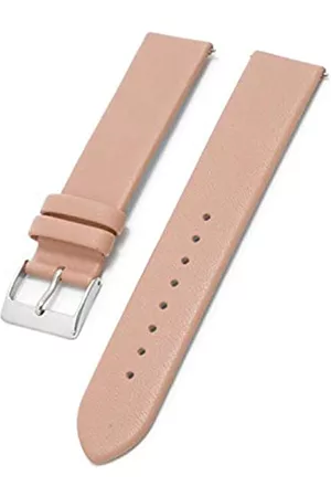 Cassis Damen Loire Uhrenarmband aus echtem Kalbsleder, Schnellverschluss, 18 mm, mit Werkzeug 18.0 rosa - dusty pink