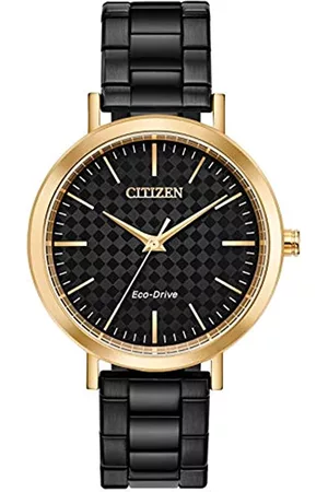 Citizen Damen Uhren - Damenuhren Drive EM0768-54E One Size schwarz
