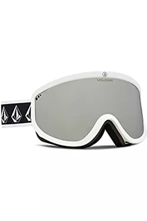 Volcom Unisex Footprints White Rerun Sonnenbrille, Silver Chrome (Silber), Einheitsgröße