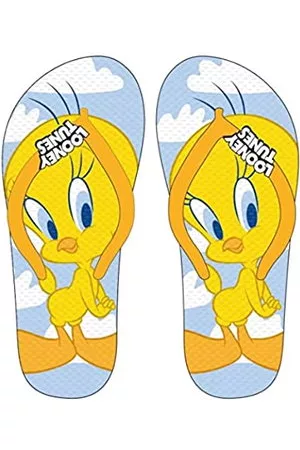 CERDÁ LIFE'S LITTLE MOMENTS Chanclas Premium Looney Tunes Tweety-Flip-Flops, Gelb und blau, 28 EU