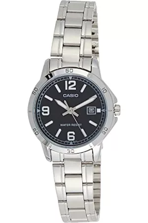 Casio Damen Uhren - LTP-V004D-1B2UDF Analog Quartz Silver Stainless Steel Women's Watch