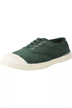 Bensimon Damen Sneakers - Damen Zehen-Schnürsenkel Sneaker, Flasche, 39 EU