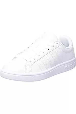 K-Swiss Damen Court TIEBREAK Sneaker, White/Snake, 39 EU