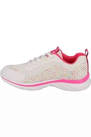 TOM TAILOR Mädchen 5371804 Sneaker, White Pink, 34 EU