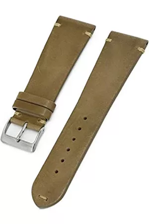 Cassis Damen Grenoble Uhrenarmband aus echtem Kalbsleder, wasserdicht, gefüttert, 24 mm, mit Werkzeug 24mm Creta