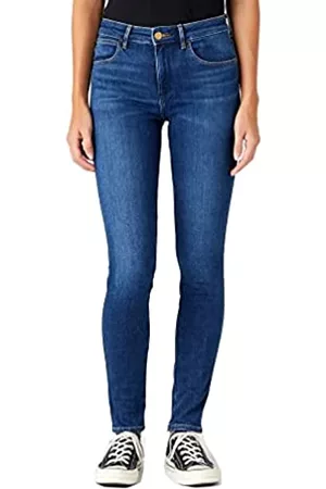 Wrangler Damen Skinny Jeans - Damen Skinny Jeans, Authentic Love, 27W / 34L