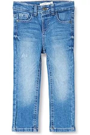 NAME IT Jungen Slim Jeans - Boy's NKMSILAS Slim Jeans 5115-MT NOOS Jeanshose, Medium Blue Denim, 140