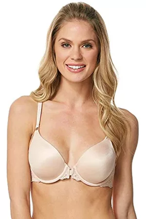Maidenform Damen T-Shirt BH, Pure Genius T.back Einfarbig, Gr. 75B (Herstellergröße: 34B), Beige