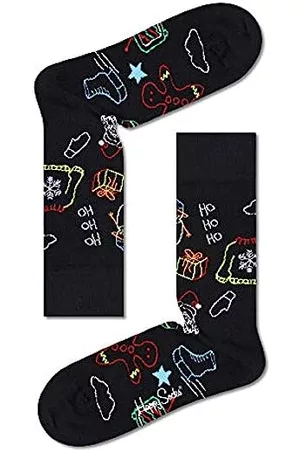 Happy Socks Socken & Strümpfe - Unisex Ho Socks, Black, 34-36