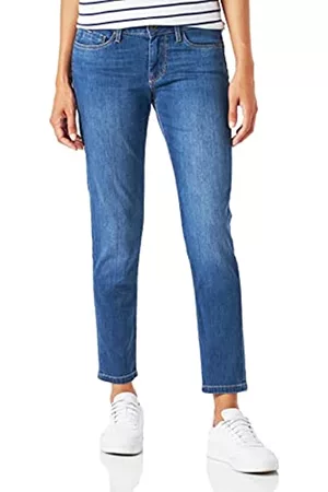 Pepe Jeans Damen Cropped Jeans - Damen Jeans Soho, Blau (Denim-hp1), 26W / 32L