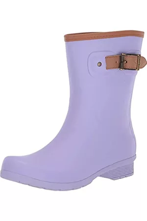 Chooka Damen Stiefel - Damen Regenstiefel aus Memory-Schaum, Violett (lavendel), 36 EU