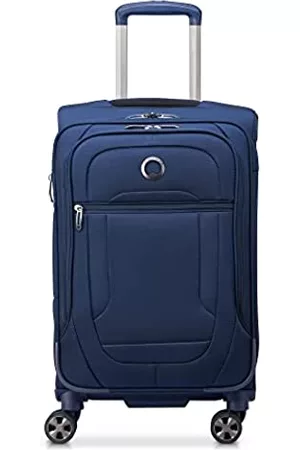 Delsey Taschen - Helium DLX Softside Erweiterbares Gepäck mit Spinner-Rädern, Marineblau, Checked-Large 29 Inch, Helium DLX Softside erweiterbares Gepäck mit Spinnrollen