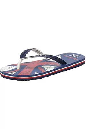 Pepe Jeans Jungen Flip Flops - Strandflagge Junge Flipflop, Navy, 36 EU