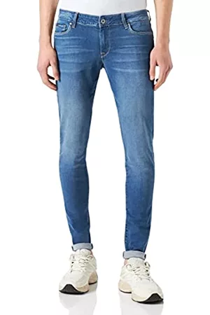 Pepe Jeans Damen Cropped Jeans - Damen Soho Jeans, Blau (Denim-V72), 33W x 32L