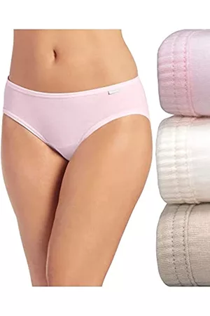Jockey Damen Slips - Damen-Unterwäsche, Elance Hipster, Hüftslip, 3er-Pack