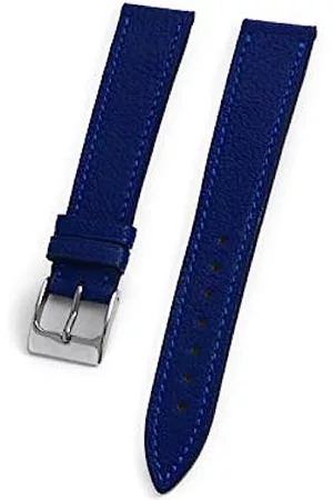 Cassis Damen NIORT Uhrenarmband aus Ziegenleder, 16 mmF, mit Werkzeug 16mm dunkelblau