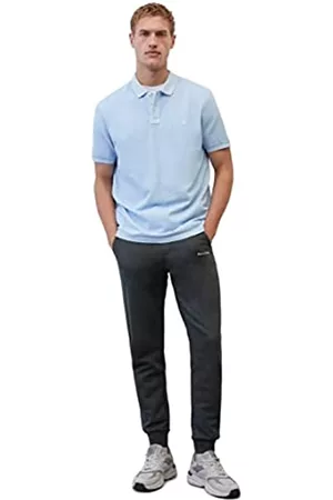Marc O’ Polo Herren T-Shirts - Men's M22226653000 Poloshirt, Short Sleeve, Rib Detail