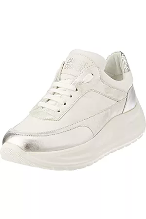 Candice Cooper Damen Schuhe - Damen Spark One Oxford-Schuh, Silber Weiß, 42 EU
