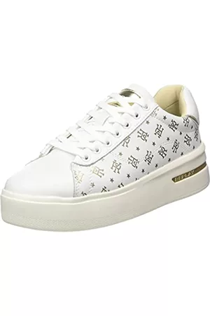Replay Damen Sneakers - Damen University W Allover Sneaker, 1161 White Platin, 38 EU