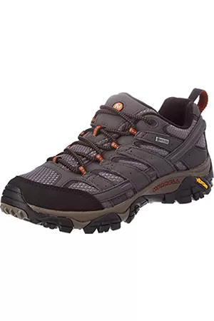 Merrell Damen Outdoorschuhe - Damen Moab 2 Gore-tex Trekking-& Wanderhalbschuhe, Beluga, 40.5 EU