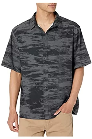 Oakley Longsleeves - Unisex-Erwachsene All Day Rc Shirt Henley-Hemd, Bürste Tiger Camo Grau, L