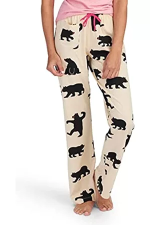 Hatley Damen Schlafanzüge - Damen Bear Family Pyjamas Zweiteiliger Schlafanzug, Weiß (White 100), XX-Large