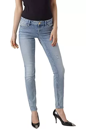 VERO MODA Damen High Waisted Jeans - Female Low Rise Jeans