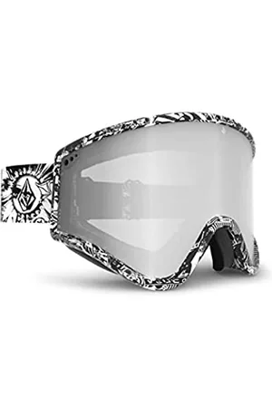 Volcom Sonnenbrillen - Unisex Yae Op Art +Bl Sonnenbrille, Silver Chrome (Silber), Einheitsgröße