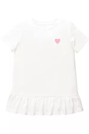 TOM TAILOR Mädchen Bedruckte T-Shirts - Mädchen 1036082 Kinder T-Shirt, 10315 - Whisper White, 128