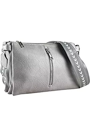 Alessandro Damen Handtaschen - Umhängetasche Alba mit modischen Trageriemen 25cm x 17cm x 10cm