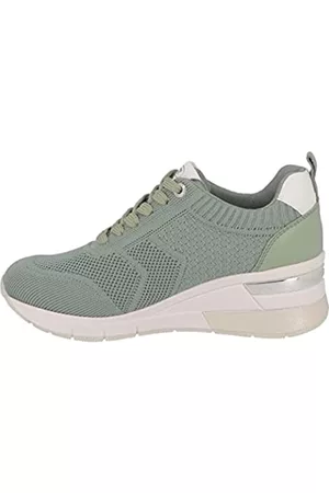 TOM TAILOR Damen Sneakers - Damen 5393808 Sneaker, Sage, 43 EU