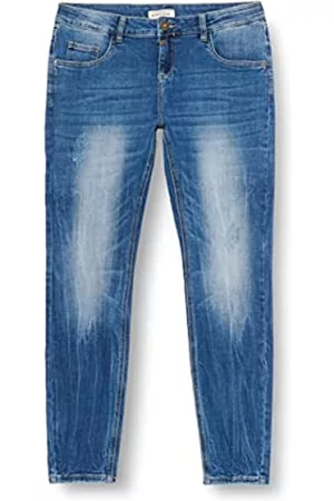 Timezone Damen Slim Jeans - Damen Net Slim FlorenceTZ, Mountain Blue Wash, 29W / 30L EU