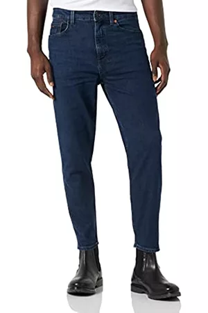 HUGO BOSS Herren Cropped Jeans - Men's Tatum BC-C Jeans, Dark Blue406, 34W / 34L