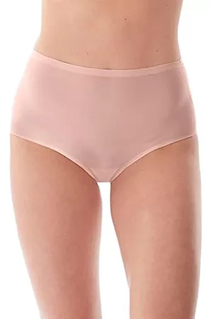Fantasie Damen Slips - Damen Smoothease Unterhose, unsichtbar, dehnbar, VPL-frei Slip, Blush, Einheitsgröße