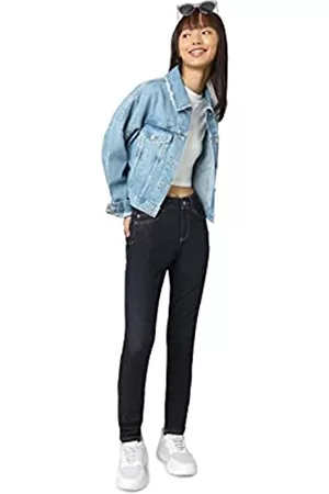 ONLY Damen Straight Jeans - Female Skinny Fit Jeans ONLBLUSH MID STAYBLUE NOOS
