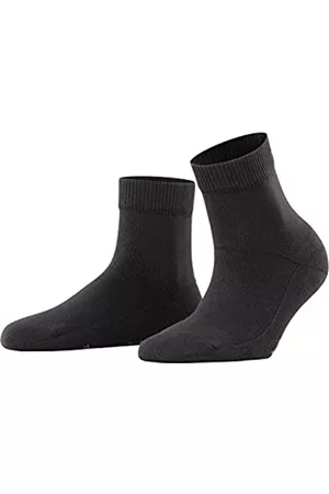 Falke Damen Hausschuhe - Damen Hausschuh-Socken Light Cuddle Pads, Baumwolle, 1 Paar, Schwarz (Black 3000), 39-42
